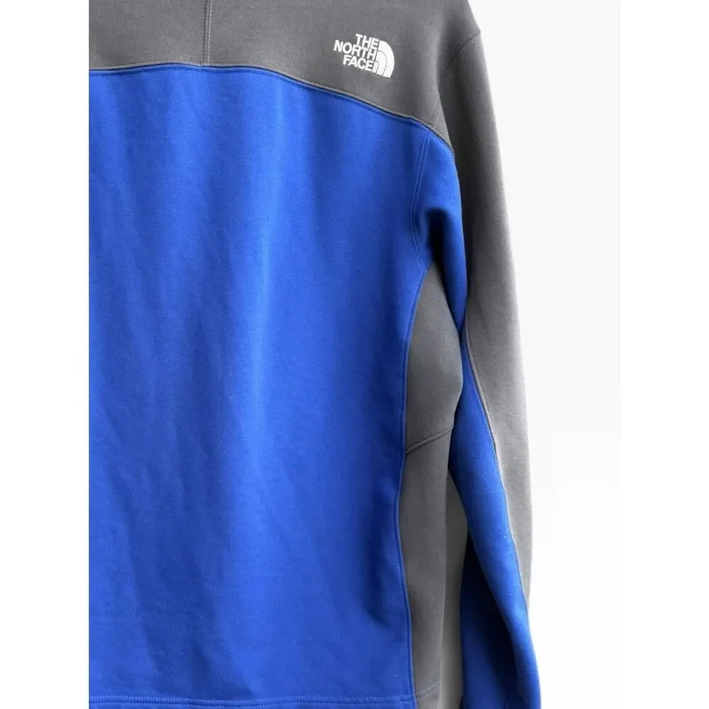 The North Face Jacket Men’s Medium Blue Fleece Full Zip Outdoor Work